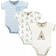 Touched By Nature Organic Cotton Bodysuits 3-Pack - Teepee