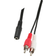 InLine 89940E Cable De Audio 5 m 2 x 3.5mm Negro 5m