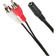 InLine 89940E Cable De Audio 5 m 2 x 3.5mm Negro 5m