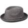 Bailey Billy Braided Trilby Bucket Hat - Gravel