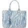 Vince Camuto Orla Tote - Blue Multi Zebra Print