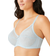 Wacoal Retro Chic Full Figure Underwire Bra - Cloud Blue