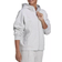 adidas Women's Studio Lounge Fleece Hooded Full-Zip Hoodie - Light Grey Heather