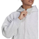 adidas Women's Studio Lounge Fleece Hooded Full-Zip Hoodie - Light Grey Heather