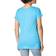 Hanes Women's Slub Jersey Shirred V-Neck Tee - Process Blue