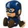 Bleacher Creatures Captain America Kuricha Sitting Plush