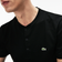 Lacoste Henley Neck Pima T-shirt - Black