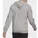 Essentials French Terry 3-Stripes Full-Zip Hoodie - Medium Grey Heather/Black