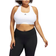 Adidas Powerreact Training Medium-Support Bra Plus Size - White