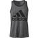 adidas Badge of Sport Classic Tank Top - Dark Grey Heather/Black