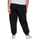 Adidas Women's Essentials Studio Fleece Pants Plus Size - Black/White