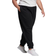 Adidas Women's Essentials Studio Fleece Pants Plus Size - Black/White