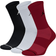 Nike Everyday Max Cushion Crew Socks 3 Pack - Black/White/Gym Red