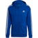 Adidas Essentials French Terry 3-Stripes Full Zip Hoodie - Royal Blue/White