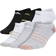 adidas Superlite No-Show Socks 6-pack - Cool Light Heather/White/Black Shiny Nylon