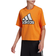 adidas Women's Essentials Logo Boxy T-shirt - Bright Orange/White