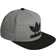 adidas Trefoil Chain Snap-Back Cap - Medium Grey Heather