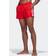 adidas Classic 3-Stripes Swim Shorts - Vivid Red/White