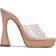 Nine West Ansel Platform - Clear/Warm Blush