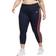 Adidas Designed To Move High-Rise 3-Stripes 7/8 Sport Tights Plus Size Women - Legend Ink/Semi Turbo