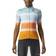 Castelli Dolce Short Sleeve Jersey Women - Light Steel Blue/Pop Orange