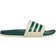 Adidas Adilette Comfort - Wonder White/Collegiate Green/Gold Metallic