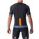 Castelli Entrata VI Short Sleeve Jersey Men - Light Black/Light Steel Blue/Pop Orange