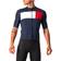 Castelli Prologo 7 Short Sleeve Jersey Men - Savile Blue/Silver/Red