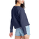 Hanes Women's Comfortsoft Ecosmart Crewneck Sweatshirt - Navy Heather