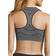 Hanes Seamless Racerback Sports Bra - Ebony Heather