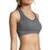 Hanes Seamless Racerback Sports Bra - Ebony Heather