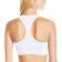 Hanes Seamless Racerback Sports Bra - White