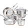 Anolon Nouvelle Cookware Set with lid 10 Parts