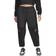 Nike Sportswear Swoosh Curve Plush Trousers Women - Black/White