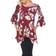 White Mark Women's Blanche Tunic Top - Red