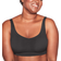 Bali Comfort Revolution Easylite Back Close Wirefree Bra - Black