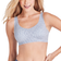 Bali Comfort Revolution Easylite Back Close Wirefree Bra - Dashing Blue Flight/Chambray Blue