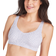 Bali Comfort Revolution Easylite Back Close Wirefree Bra - Dashing White/Chambray Blue