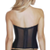 Dominique Juliette Satin Strapless Longline Corset - Black