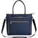 Kenneth Cole Reaction Chelsea Chevron 15" - Navy