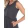 White Mark Women's Tiered Midi Dress - Charcoal