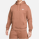 Nike Club Fleece Pullover Hoodie - Mineral Clay/White