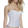 Dominique Colette Lace Strapless Bustier Corset - Ivory