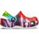 Crocs Kid's Classic Graphic Clog - Rainbow Tie Dye