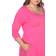 White Mark Makayla Tunic Top Plus Size - Pink