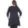 White Mark Makayla Tunic Top Plus Size - Dark Blue