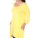 White Mark Makayla Tunic Top Plus Size - Yellow