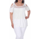 White Mark Bexley Tunic Top Plus Size - White