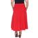 White Shark Tasmin Flare Midi Skirt - Red