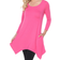 White Mark Women's Makayla Tunic Top - Fuchsia